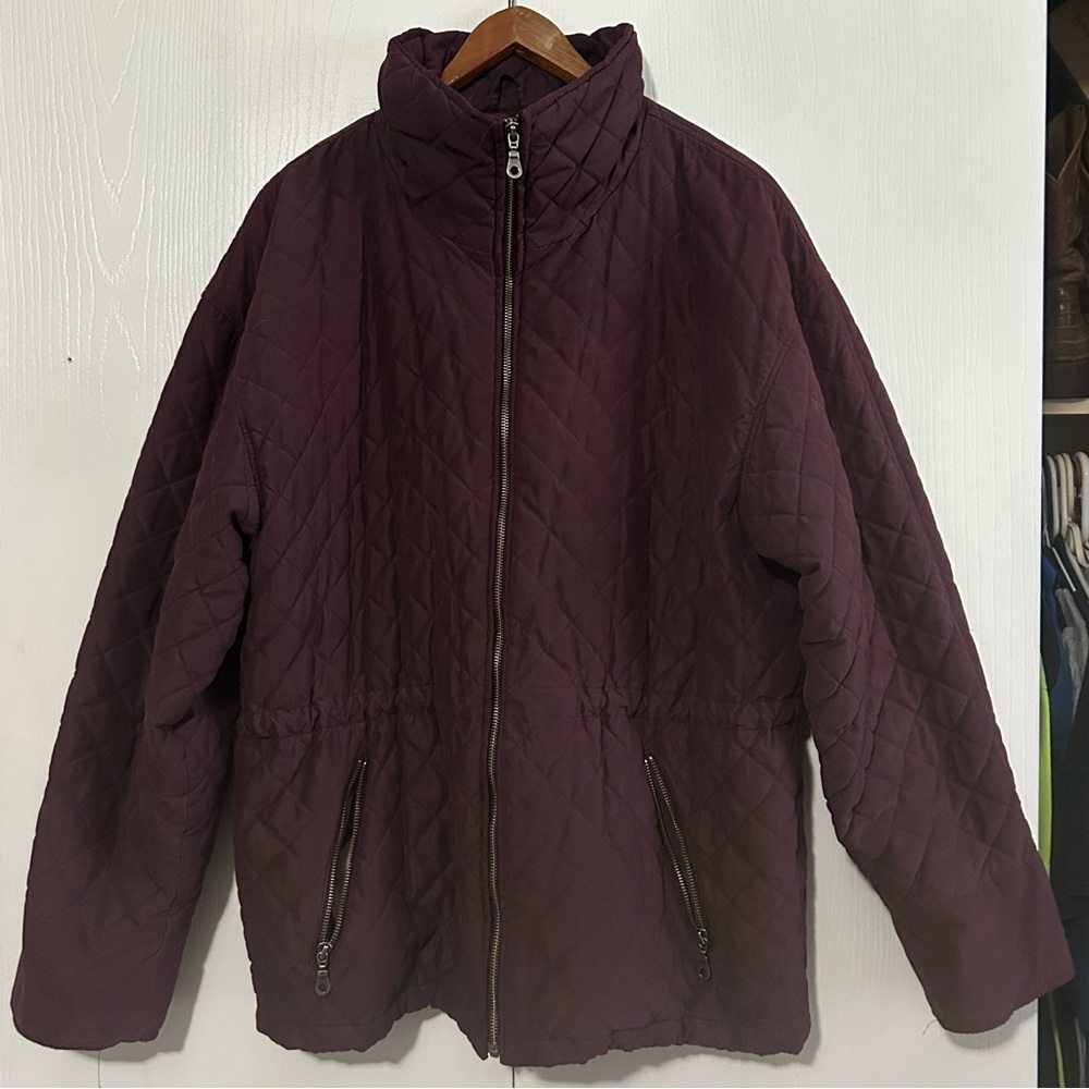 Eddie Bauer Maroon Outerwear